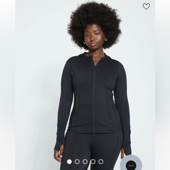 Universal Standard Women's Next to Naked Hooded Zip Jacket - Picture 4 of 7